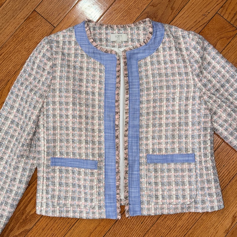 ‼️Loft Tweed Petite Blazer Jacket LP